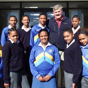 Gansbaai Primêr se gewilde Marimba Orkes olv Deon du Toit.
